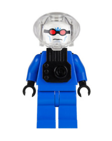 Lego Mr. Freeze 7884 (Blue) Batman's Bugg The Escape Minifigure RARE