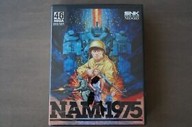 Nam-1975 (Neo Geo, 1990) AES * Complete * Tested * US Seller