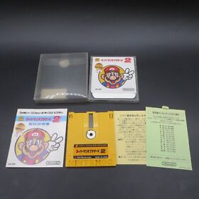 Super Mario Bros 2 Volley Ball Famicom Disk System with Manual Nintendo Japan