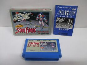 NES -- STAR FORCE -- Box. Shooter. Famicom, JAPAN Game. Work fully!! 10302