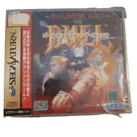 Brand New Factory Sealed Golden Axe: The Duel Saturn Import Authentic (Japanese)