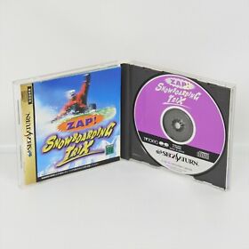 ZAP SNOWBOARDING TRIX Sega Saturn ccc ss