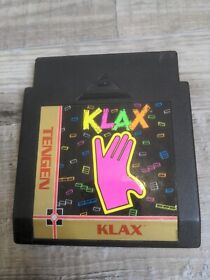 Klax Tengen (Nintendo, 1990) NES Authentic Tested Cart Only FREE SHIPPING