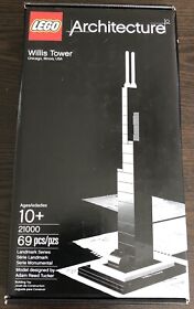 Lego Architecture Sears Tower (21000) New Factory Sealed Retired