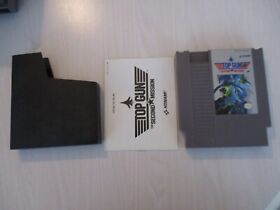 Top Gun: The Second Mission Nintendo NES with Manual and Sleeve