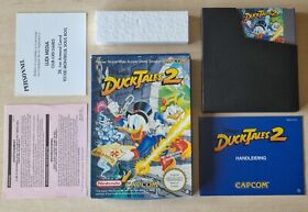 NINTENDO NES BOXED CIB - DISNEY'S DUCK TALES 2 ( NES-DL-HOL ) Disney Ducktales 2