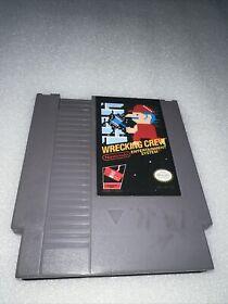 Wrecking Crew (Nintendo NES, 1985) Cartridge ONLY Authentic Programmable Series