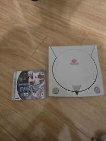 sega dreamcast console Launch Model With Game Included *Semi Tested READ Disc*