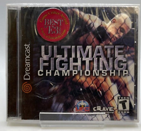 Ultimate Fighting Championship (Sega Dreamcast) E3 Sticker NEW SEALED