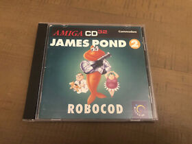 James Pond 2 Robocod Amiga CD32 Game complete Authentic Rare Works on Ntsc & Pal