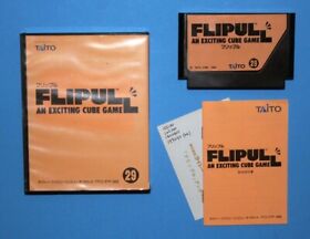 FLIPULL * Famicom / Nintendo * CIB: Game, Manual & Box * Flip Pull * US Seller