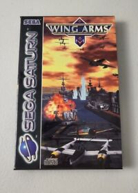 Wing Arms - Sega Saturn (SS) Game *W/ Manual - PAL - Free Tracking*