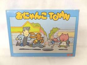 [Used] PONY CANYON ONYANKO TOWN Boxed Nintendo Famicom Software FC from Japan