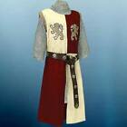 Medieval Surcoat LION HEART LARP Tunic Renaissance Costume