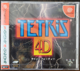 Tetris 4D (Sega DreamCast, 1998, Japan Version) Brand New, Factory Sealed!