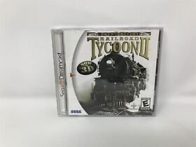 Railroad Tycoon II: Gold Edition - Sega Dreamcast DC - Complete In Box CIB MINT