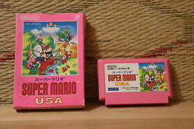 Super Mario USA w/box Famicom NES Nintendo Japan Very Good- Condition!