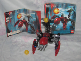 2007 Lego Bionicle Set 8931 Thulox Complete with 2 Zamor Sphere and Box