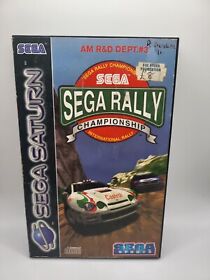 Sega Rally Championship for Sega Saturn. Boxed with Manual.