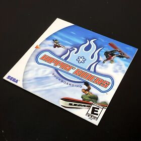 Rippin' Riders Snowboarding (Sega Dreamcast, 1999) MANUAL ONLY