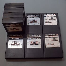 Epoch Cassette Vision Games - Cartridge Only - Build Your Own Lot Updated 12/13