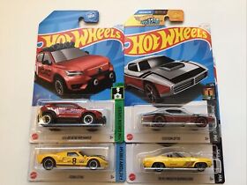 2024 Hot Wheels Kroger Exclusive Colors~Set Of 4~FREE SHIPPING In the US!