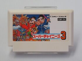 Super Chinese 3 Cartridge ONLY [Famicom Japanese version]
