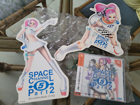 Space Channel 5 Part 2 Sega Dreamcast Japan Sealed Tetsuya Mizuguchi Signed Art