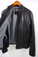 ARMANI COLLEZIONI  Leather Jacket Size 42  