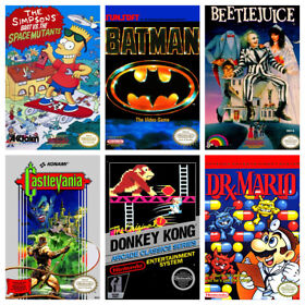 NES VOL 1 Poster Prints, Sizes A5 or A4, Retro Vintage Style Home Wall Art