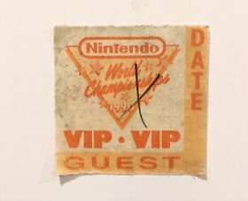 GUEST - 1990 Nintendo World Championships Vintage NWC VIP Patch Promo NES Event