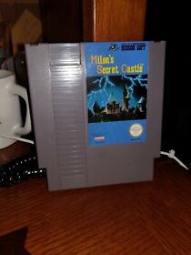 MILON'S SECRET CASTLE --- NES Nintendo Original Game CLEAN TESTED 