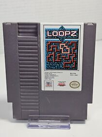 Loopz (Nintendo NES) Authentic Game Cart