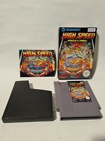  High Speed Pinball For The Nintendo NES  PAL UK VGC