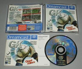 GK Giant Killers - Sega Dreamcast Game - PAL with Manual
