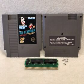 Ice Climber Black Box Nintendo Entertainment System NES AUTHENTIC Tested