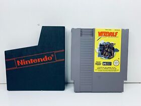 Werewolf The Last Warrior NES Nintendo Genuine Cart PAL - Fast Post