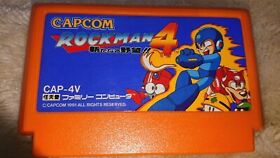 ROCKMAN4 Famicom CAPCOM From Japan