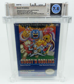 Nintendo NES *Ghost 'N Goblins* WATA 7.5 CIB no VGA PAL B