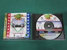 Sega Saturn -- World Series Baseball 2 -- *JAPAN GAME!!* SS. 16517