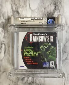 Tom Clancy's Rainbow Six Sega Dreamcast WATA Graded 9.8 A+ Sealed Game