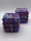 Pop-it Fidget Toy Cube Push Bubble Sensory Adult Stress Reliever✅ 2 Pack ✅