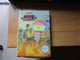 operation wolf, boxed and manual, nes