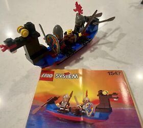 LEGO Castle: Black Knights Boat (1547) Vintage Classic