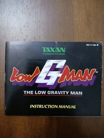 Low Man G Manual Only Nes Nintendo Read Description 
