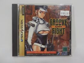 A1102 Atlus Groove on Fight Sega Saturn Japan Import