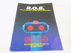 Nintendo Entertainment System NES R.O.B. Instruction Manual Only
