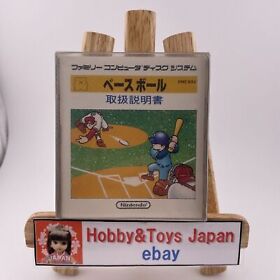 Baseball Famicom Disk System Nintendo NES Japan 1986 New Sealed Unopened