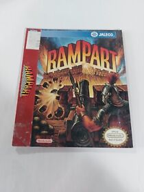 Rampart NES box only