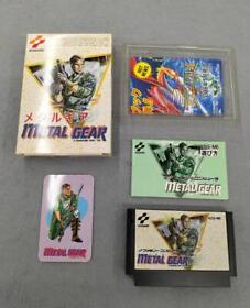 KONAMI Nintendo Famicom FC Metal Gear - 1987 Japan Retro Game